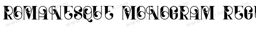 Romanesque Monogram Regular字体转换